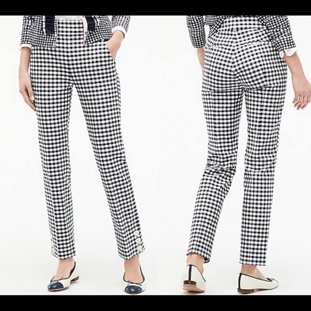 Remi pant in gingham